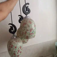 لوستر سه حباب آشپزخانه