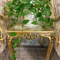 مبل نیمه کلاسیک۷ نفره +جلو مبلی+کاور رو مبلی|مبلمان خانگی و میز عسلی|قرچک, شهرک الحدید|دیوار