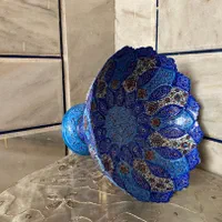 تنگ و بستنی خوری مینا کاری مسی|صنایع دستی و سایر لوازم تزئینی|اصفهان, جاوان|دیوار