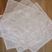 ست کامل رومیزی هندی سرمه دوزی(مخصوص جهیزیه)|پرده، رانر، رومیزی|تهران, اوقاف|دیوار