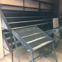 قفسه و پالت میوه فروشی ۱۰ عدد همراه با یخچال