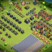 اکانت کلش آف کلنز تان ۱۴ ، دفاعی مکس