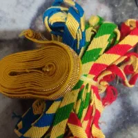 وعدو ساده مدل دار زری..