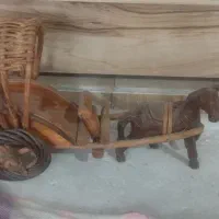 اسب چوبی ومجسمه|صنایع دستی و سایر لوازم تزئینی|اقبالیه, |دیوار