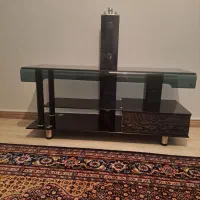 میز تلوزیون شیشه ای