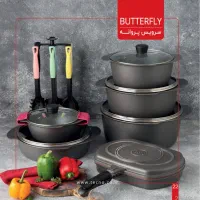 سرویس قابلمه ۲۱ پارچه گرانیتی تکنو