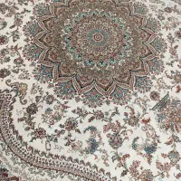 فرش دانا/جفت فرش ۱۲متری ۷۰۰شانه کرم تمام نخ|فرش|مشهد, ایثارگران|دیوار