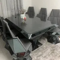 میزناهاخوری ۶نفره الماس صندلی تمام چرخشی