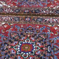 یک جفت فرش ۶متری دستبافت هریس طرح عبدالعظیم نو