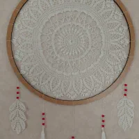 دیوارکوب قلاب‌ بافی