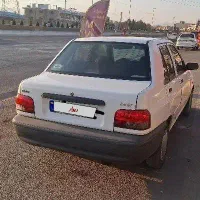 پراید سفید 98 عروسک