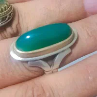تعدادی انگشتر دست سازقدیمی .عقیق سبزعقیق سرخ و..|جواهرات|اسلامشهر, شهرک لاله|دیوار
