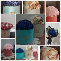 باکس گل ربانی شاین دار