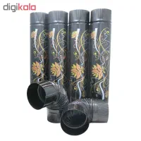 لوله بخاری طرح دار|بخاری، هیتر، شومینه|قدس, شهرقدس|دیوار