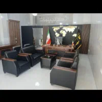 میز مدیریت. مبلمان 4نفره همش کامل