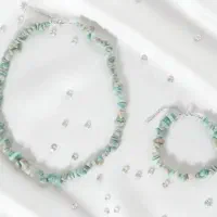 انواع گردنبند و نیم ست سنگهای طبیعی|جواهرات|تهران, تهرانپارس جنوبی|دیوار