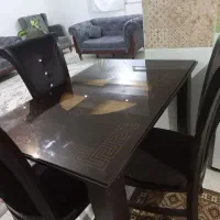 میز ناهار خوری|میز و صندلی غذاخوری|فومن, |دیوار