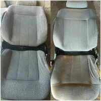 شستن صندلی و شفاف سازی چراغ خودرو|خدمات موتور و ماشین|آبپخش, |دیوار