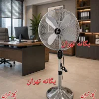 پنکه ایستاده تمام استیل لاکچری برند براوو ایتالیا