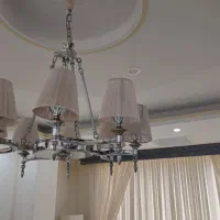 ۲عدد لوستر ۸شاخه|لوستر و چراغ آویز|اندیشه, شهرک صدف|دیوار