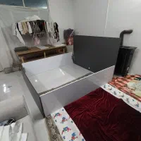 کف تخت دو عدد و تخت دونفره
