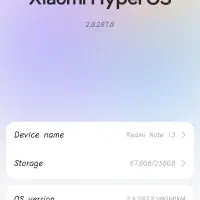 Xiaomi not 13 ice blue|موبایل|خرم‌آباد, |دیوار