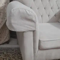 مبلمان راحتی ۷ نفره به همراه روکش و دو کوسن|مبلمان خانگی و میز عسلی|تهران, سلسبیل شمالی|دیوار