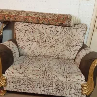 مبل  دودست  ۶میلیون  کار کرده ولی چوبش عالی|مبلمان خانگی و میز عسلی|رشت, منظریه|دیوار