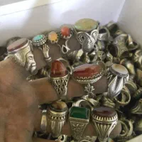 انگشتر طرح نقره