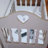 تخت دو کاره هم نینی لالای هم تخت تا دو ونیم سالگی|تخت و صندلی بچه|اردبیل, |دیوار