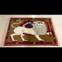 قالی شیراز نقش شیر قشقایی