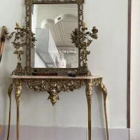 ایینه شمعدان برنج اصل با بهترین کیفیت