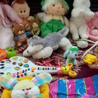 تعدادی اسباب بازی وکوله پشتی بچه گانه|اسباب‌‌بازی|تهران, امیریه|دیوار