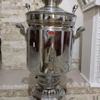 سماور گازی ۲۵ لیتری نو کوره برنجی ترموکوبل