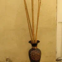 گلدان وبامبو