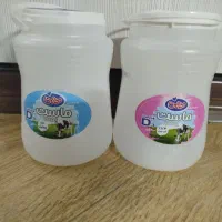 دبه ماست دو کیلویی و یک کیلویی