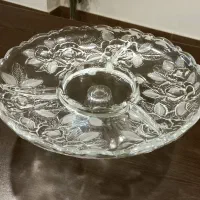 ظرف شیشه ای کریستال بسیار شیک پذیرایی|ظروف سرو و پذیرایی|بندرعباس, |دیوار