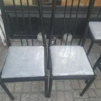 صندلی فلزی  رویه نو ۶عدد دانه ای ۶۰۰