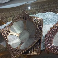 گلدان میوه خوری کاسه بشقاب شیرینی خوری  طرح برگ|ظروف سرو و پذیرایی|تهران, افسریه جنوبی|دیوار