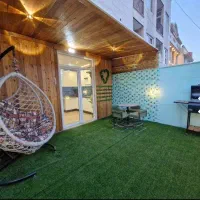 60متر مدرن با25 متر حیاط دلباز/سندتک برگ