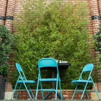 ارج صندلی تاشو فلزی صندلی فضای باز