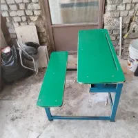 نیمکت مدرسه|صندلی و نیمکت|باغ بهادران, |دیوار