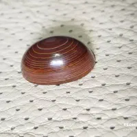 نگین انگشتری عقیق باباقوری خوشرنگ تراش دار