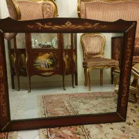 آینه چوبی معرق