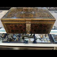 صندوق روسی صدساله ساله بکر تمام فابریک|کلکسیون اشیاء عتیقه|تهران, ایوانک|دیوار