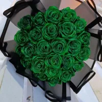 دسته گل رز روبانی سفارشیروبان و لوازم گلسازی|صنایع دستی و سایر لوازم تزئینی|اردبیل, |دیوار