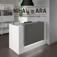 میز مدیریت شیشه ای دودی مبل اداری مدرن صندلی اکار|دفتر کار|چهاردانگه (تهران), |دیوار