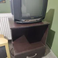 تلویزیون کامپیوتر کیبورد میز کشو دار|تلویزیون و پروژکتور|کرمانشاه, |دیوار