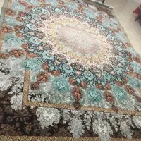 فرش دیبا ۱۰۰۰ شانه طرح لوتوس