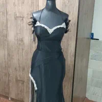 لباس مجلسی زیبای ساتن